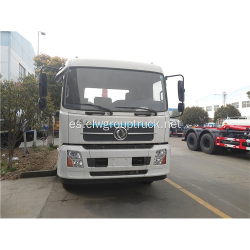 Camión de basura elevador con gancho de brazo hidráulico CLW